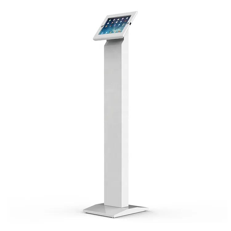 SF-1102 exhibition security stand anti-theft display tablet kiosk floor stand for ipad tablet