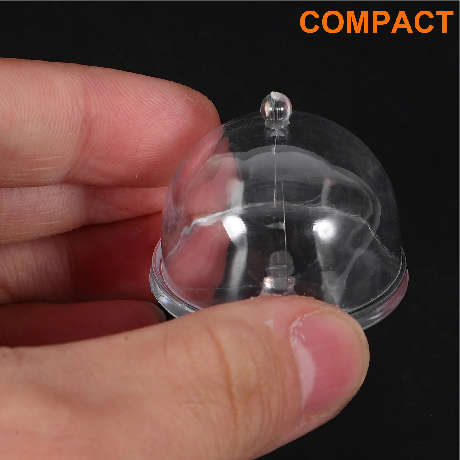 Mini Cake Tiny Cake Dome Transparent Plastic Cover Container Cupcake Plate Kitchen Bar Mini Dessert Stand