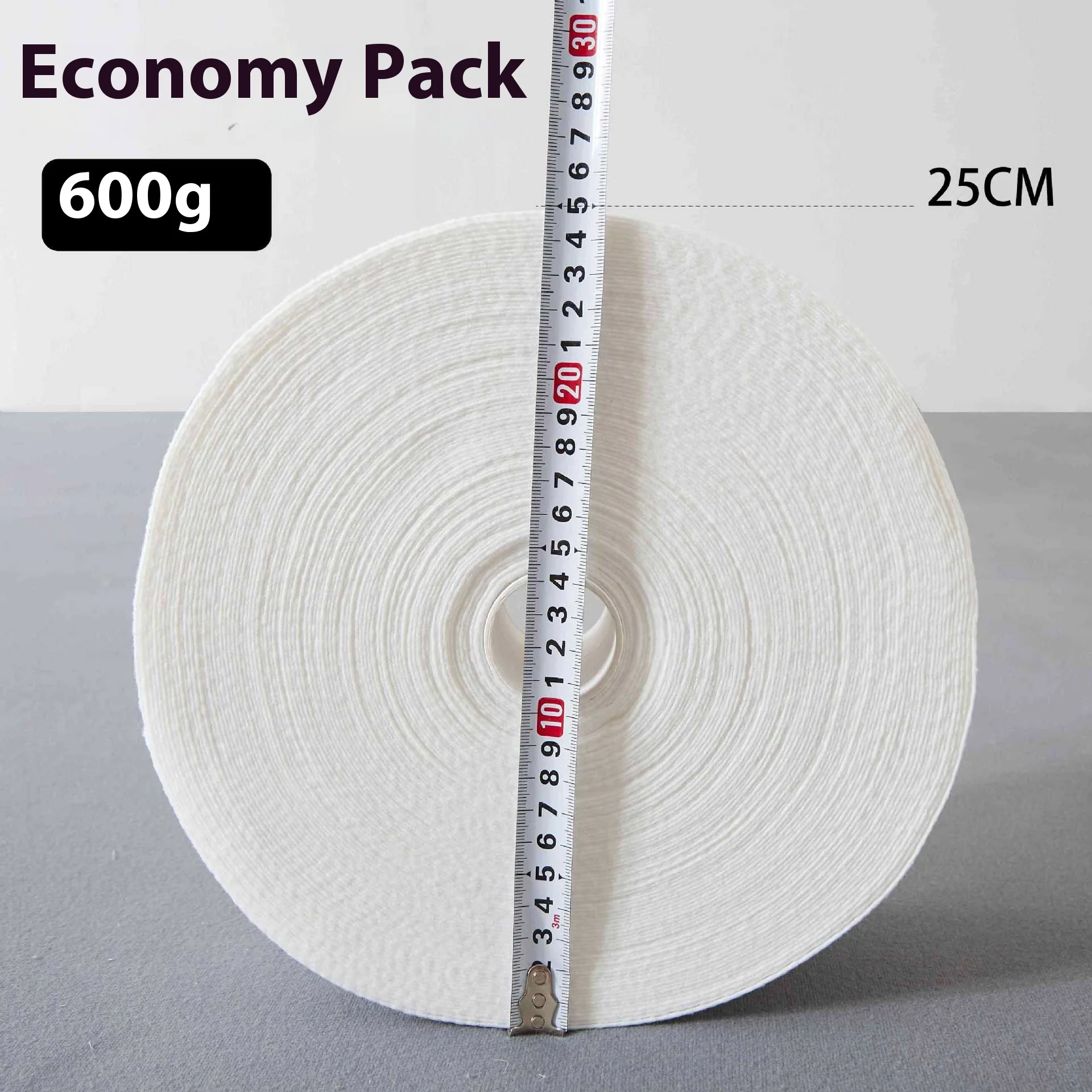 مناديل تنظيف الوجه للاستعمال مرة واحدة - صفائح تنظيف سميكة كبيرة جدًا من الدرجة الصالونية من القطن الخالص 600 جرام #2