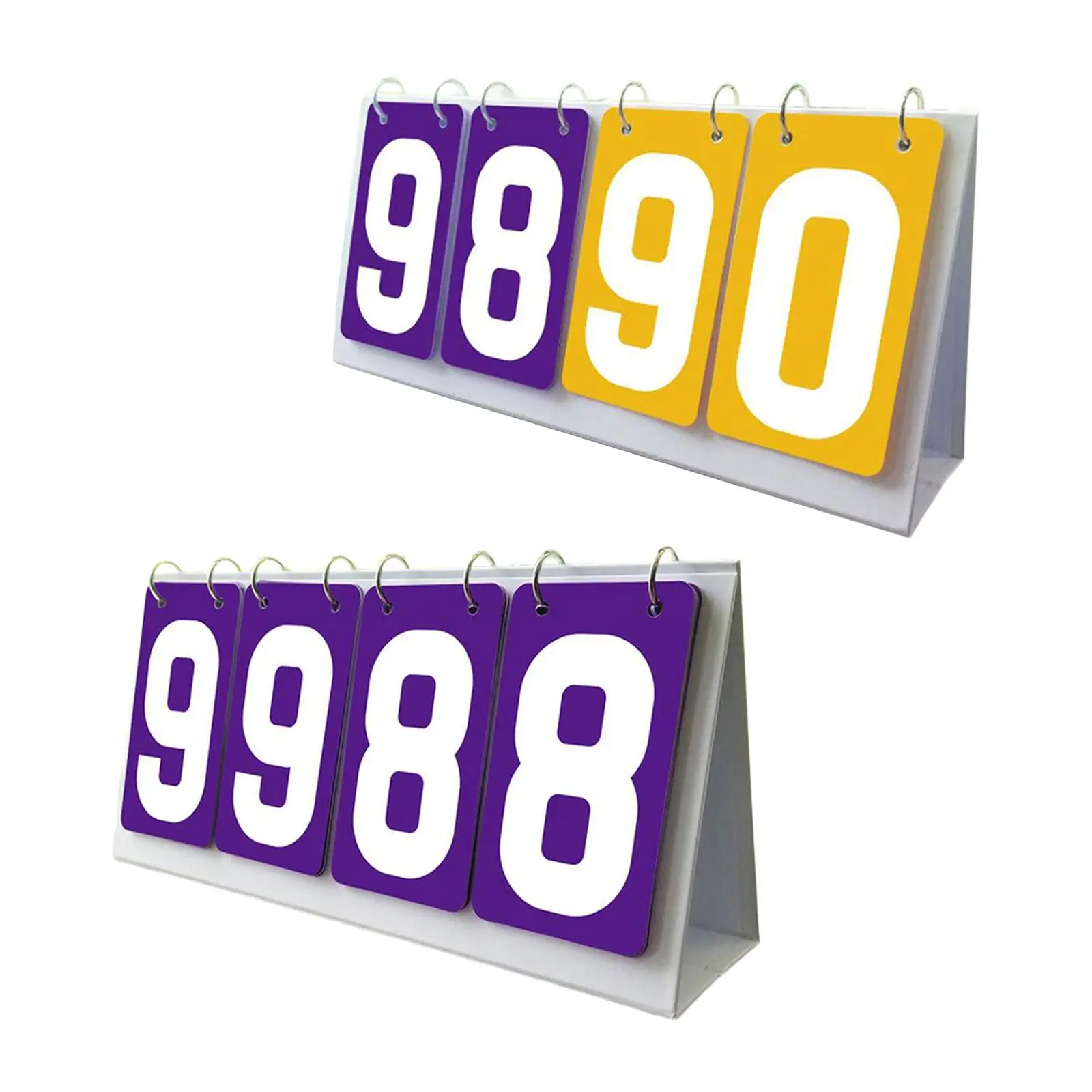 ป้ายบอกคะแนนกีฬาหลายคะแนนตาราง 4 หลักสําหรับโค้ชบาสเก็ตบอล