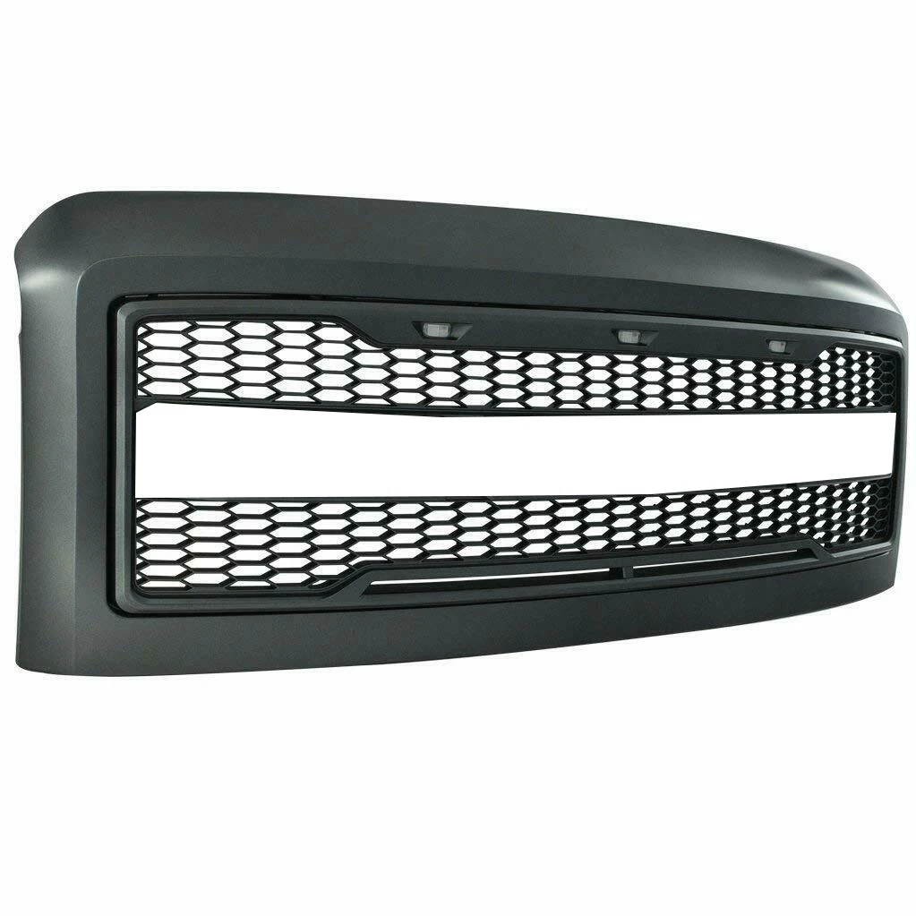 Spedking 2008 2009 2010 raptor bodykit Factory Direct Sales Gloss Blackfront bumper grille for FORD F250 f350 f450