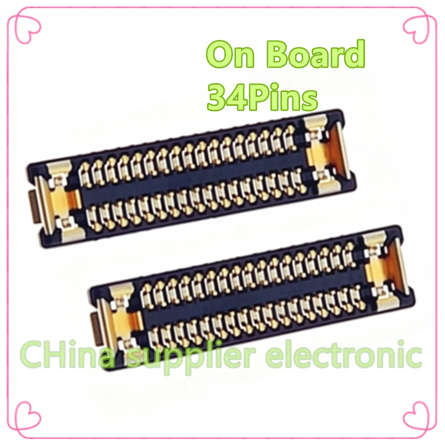 for iPhone 12PM 12mini 12pro Motherboard cable inline holder 34Pins on board flex