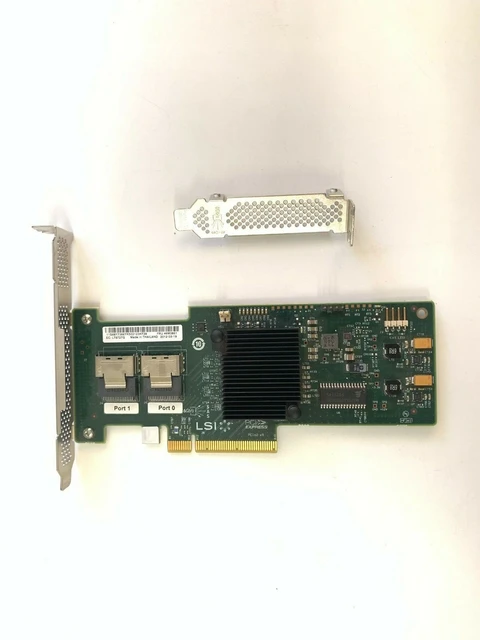 LSI SAS 9220-8i 8-port 6Gb/s PCIe HBA RAID SATA Controller card - AliExpress