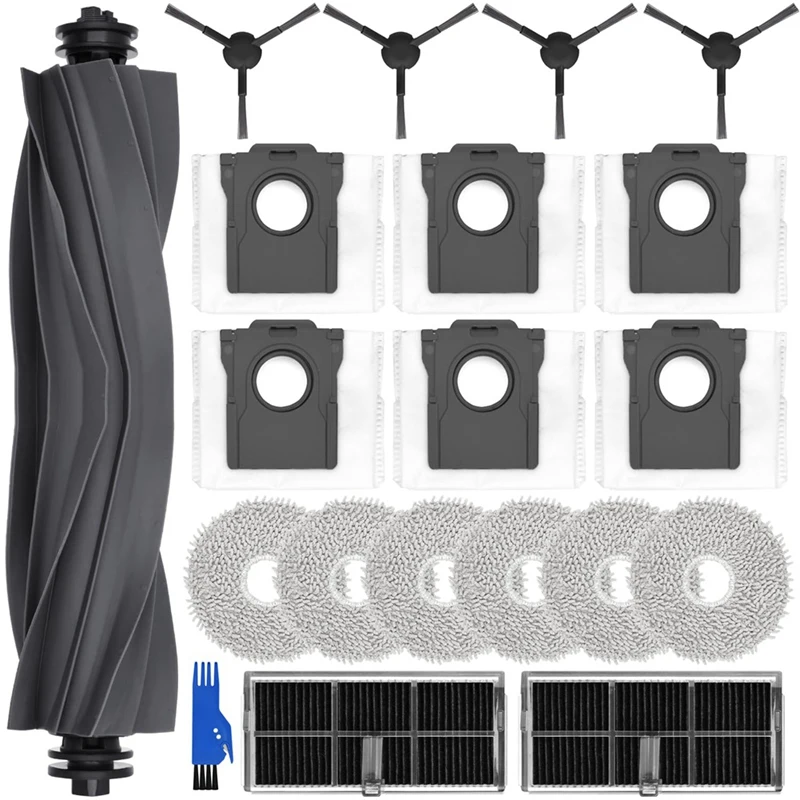 Pièces de rechange pour Dreame L10s Pro Ultra, brosse latérale principale, filtre HEPA, tampon de vadrouille, sac à poussière, pièces de rechange