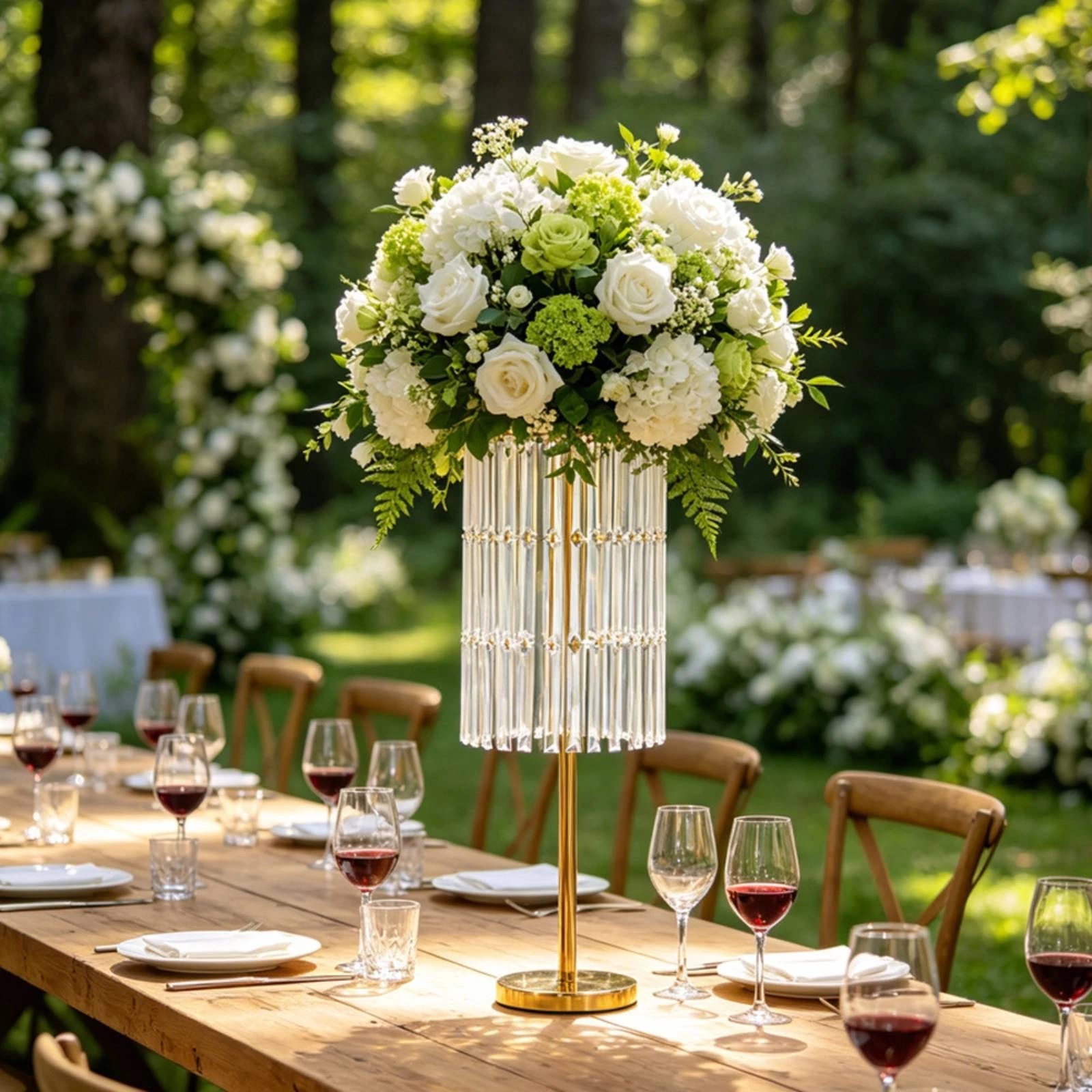Floral Display Stand Acrylic Wedding Centerpiece Stand Centerpiece Riser Cylindrical Display Riser Plexiglass for Florists