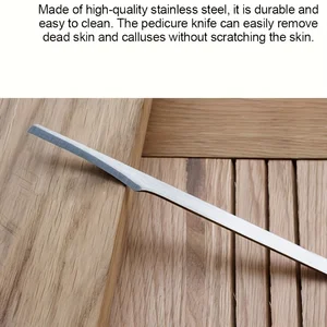 1/2/3/6 buah Kit Alat Pisau Pedikur,Pembersih Kulit Mati Scrubber Kaki Baja Tahan Karat Profesional, Pisau Pengikis Kaki 6 Buah Pisau Pengikis Kaki 10 set pedikur penjualan terbaik - №