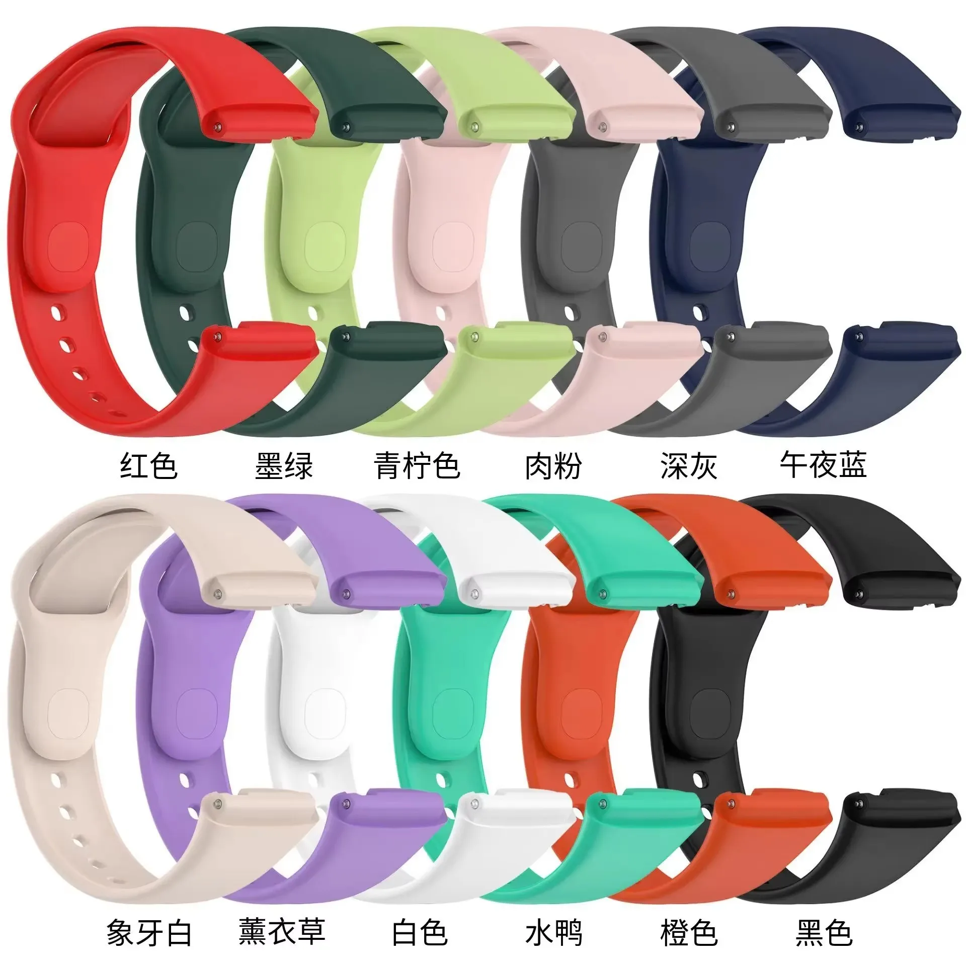 

Soft Silicone loop Strap For Xiaomi Redmi Watch 3 Active Bracelet Watchband For Redmi Watch 3 Lite/ Redmi Watch 3 Active Correa