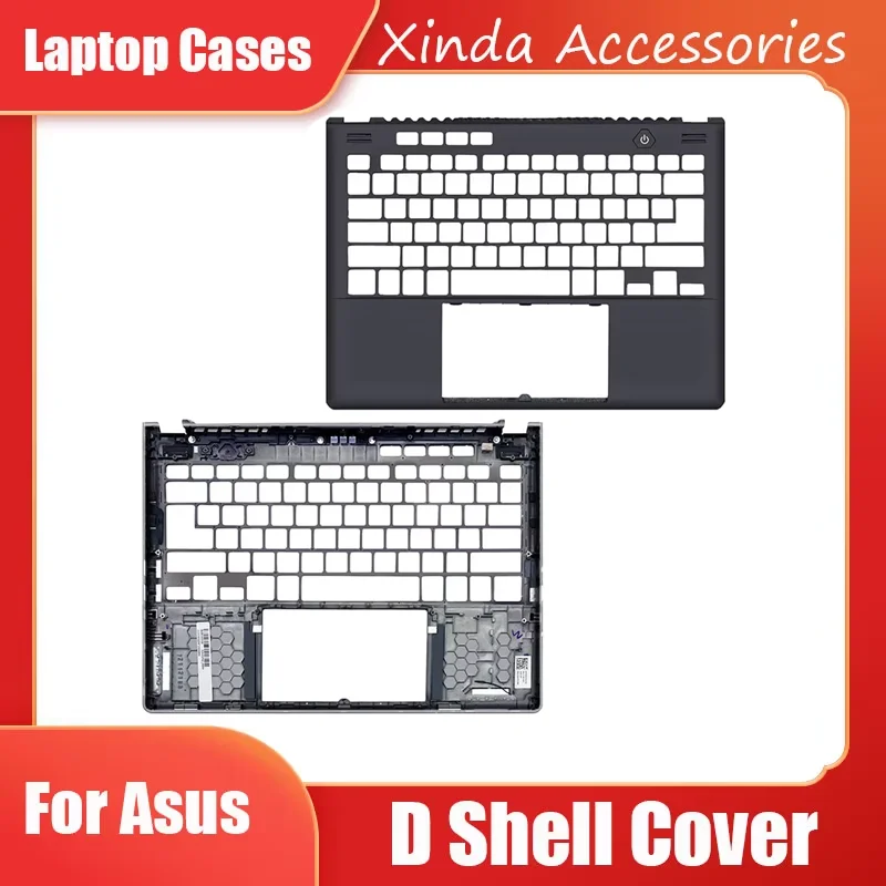 

Новый оригинальный чехол для ноутбука Asus ROG Zephyrus G14 14 GA401 GA402, передняя панель, верхняя клавиатура, упор для рук, нижняя часть корпуса C, чехол