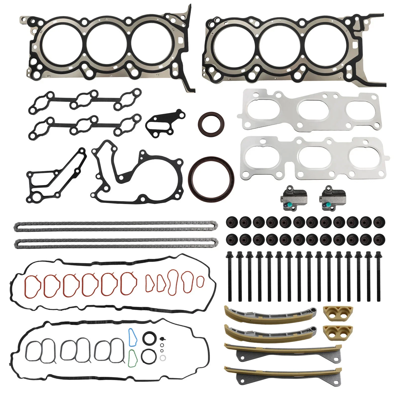 

Timing Chain Head Gasket Bolt Set for Hyundai Santa Fe/Palisade 3.8L 2013 - 2022