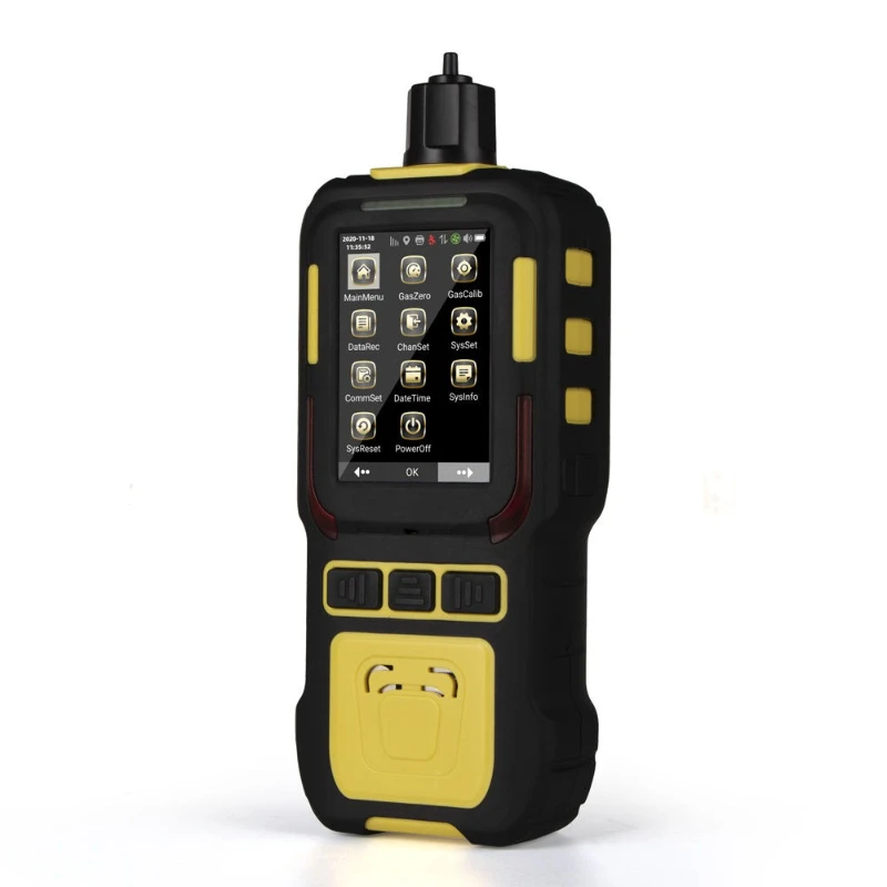 

Portable gas detector for personal or industrial use