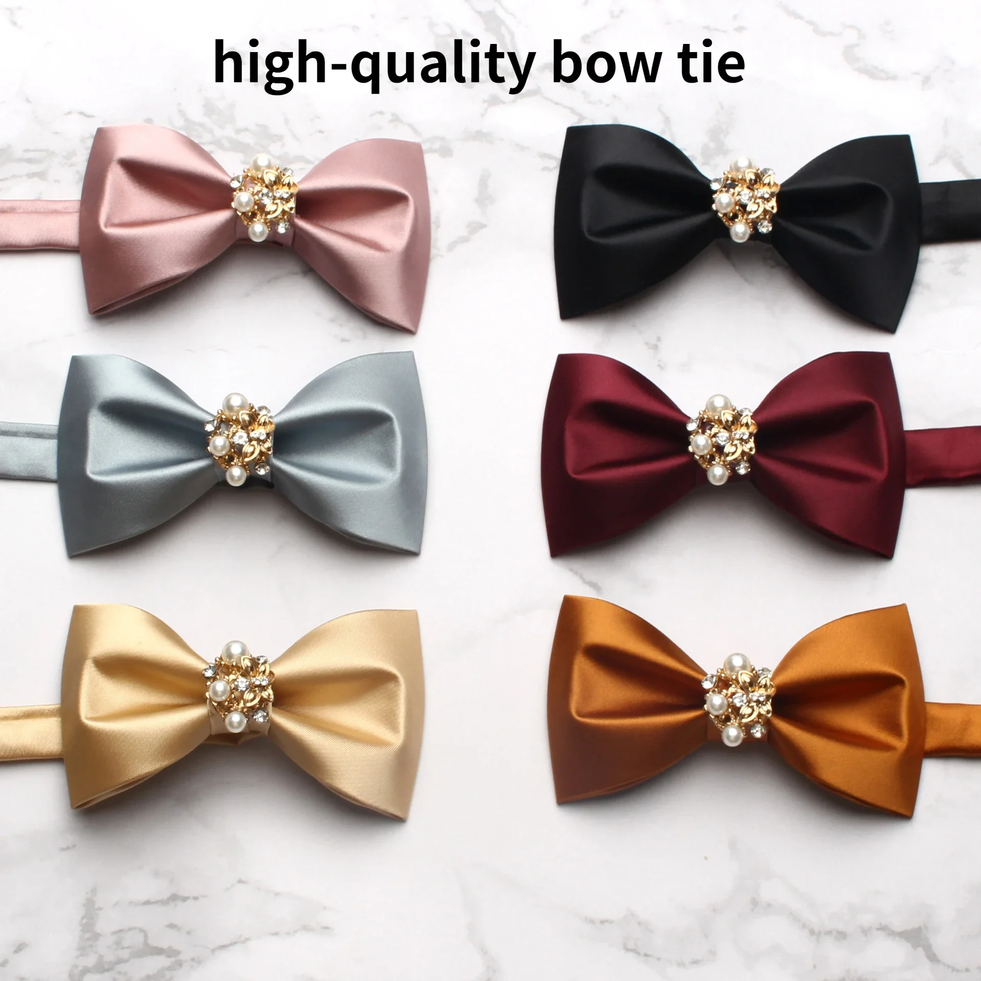 Reusable blue red wool Women children velvet boy girl men flexible green color bow tie black accessories  Gentleman groomsmen