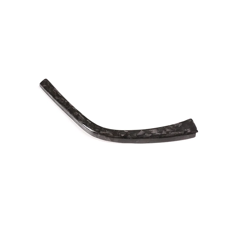 Bandes latérales de changement de vitesse en forme de L pour BMW, en Fiber de carbone réelle, accessoires d\'intérieur L/RHD, pour modèles F80, F82,