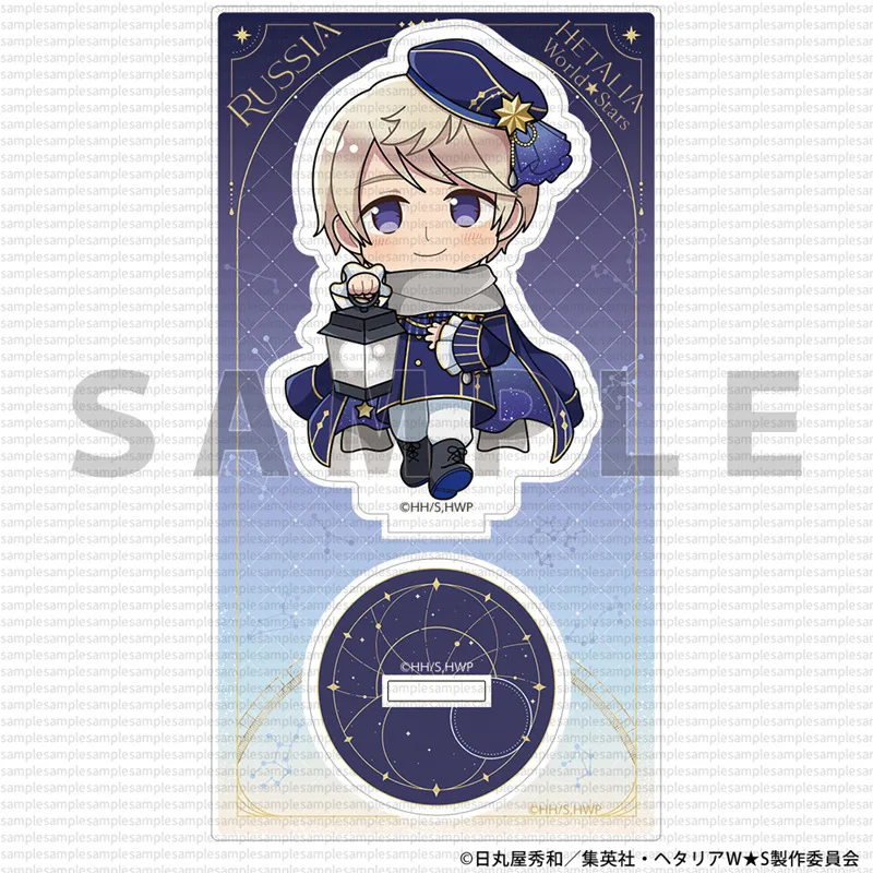 

Hetalia: Axis Powers Japanese Anime Peripherals Q Version Acrylic Stand Collectible Desk Ornaments Creative Birthday Gifts Toy