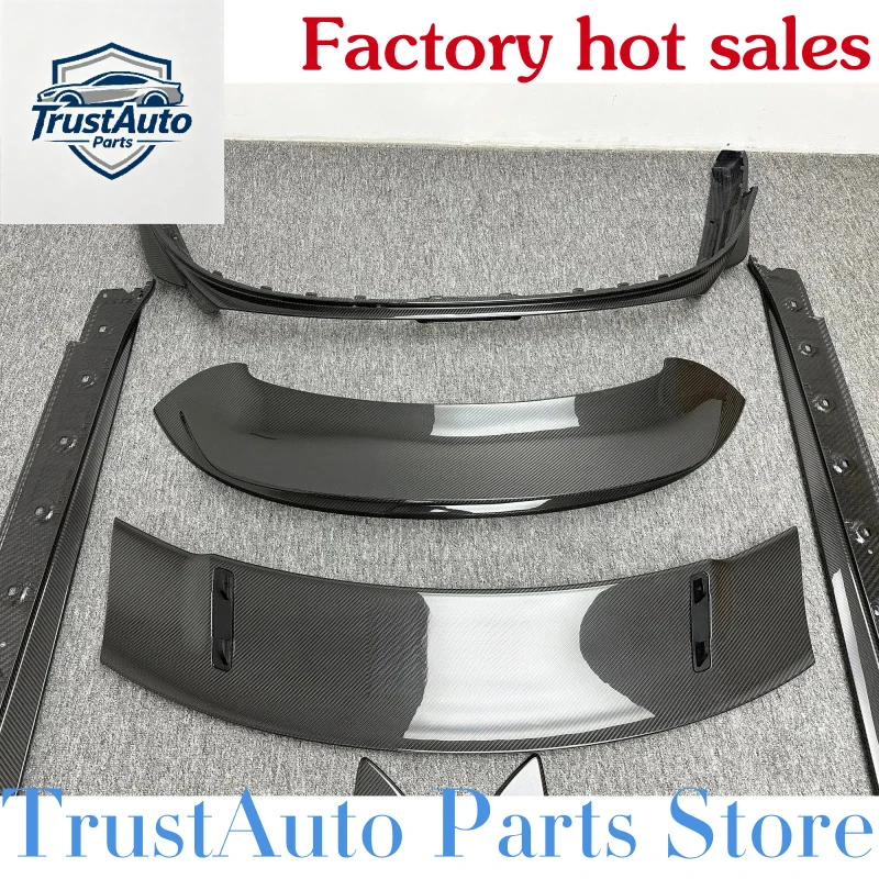 

Hot Selling TreasuresPremium Car Accsori OEM Style Dry Carbon Fiber Auto Body Kit With Front Lip SpoiTrustAuto Parts Store