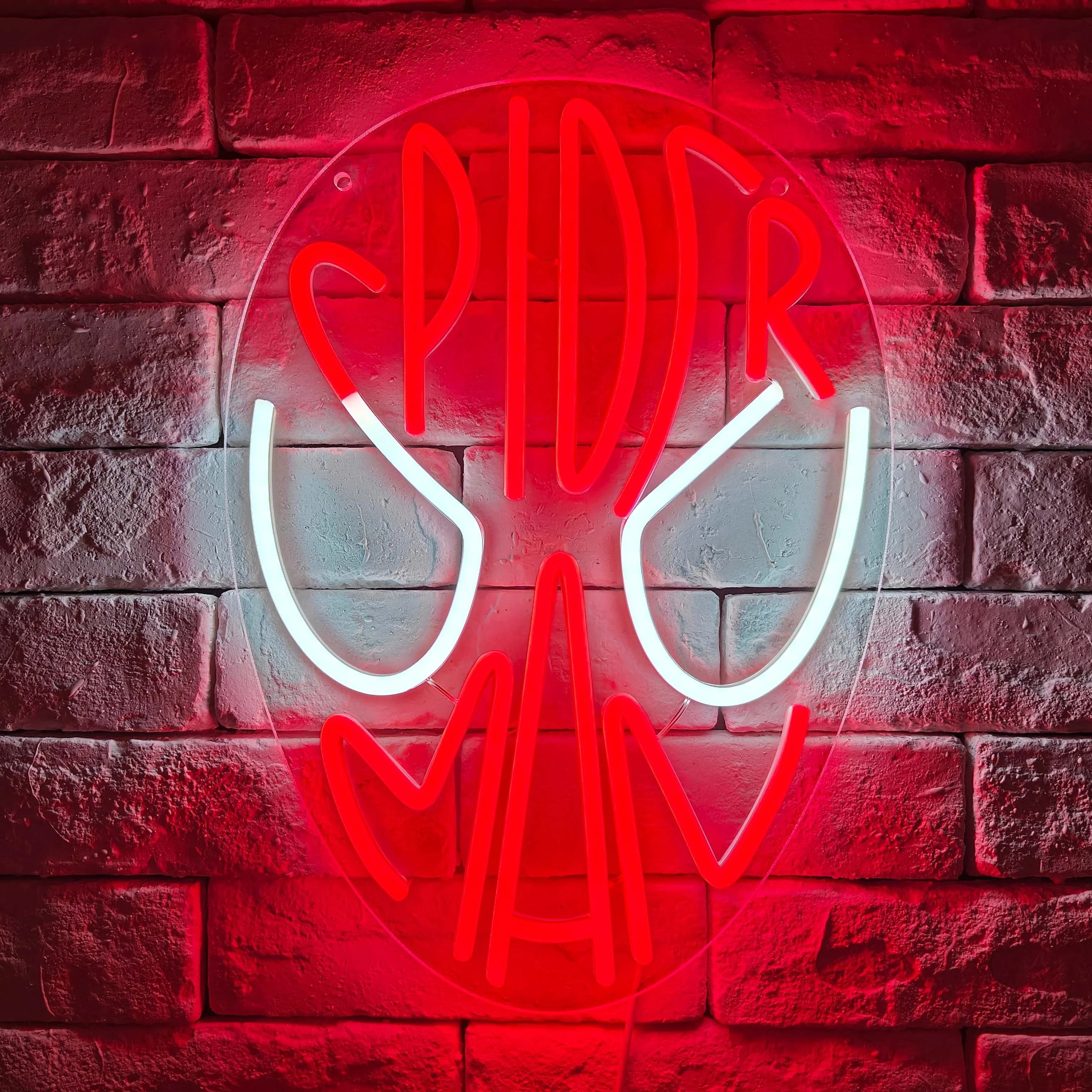 Spider-Man Neon Led Sign USB Powered Neon Lights Wall Decor Game Room Decoration For Bedroom Bar Home Party Gift For Marvel Fans