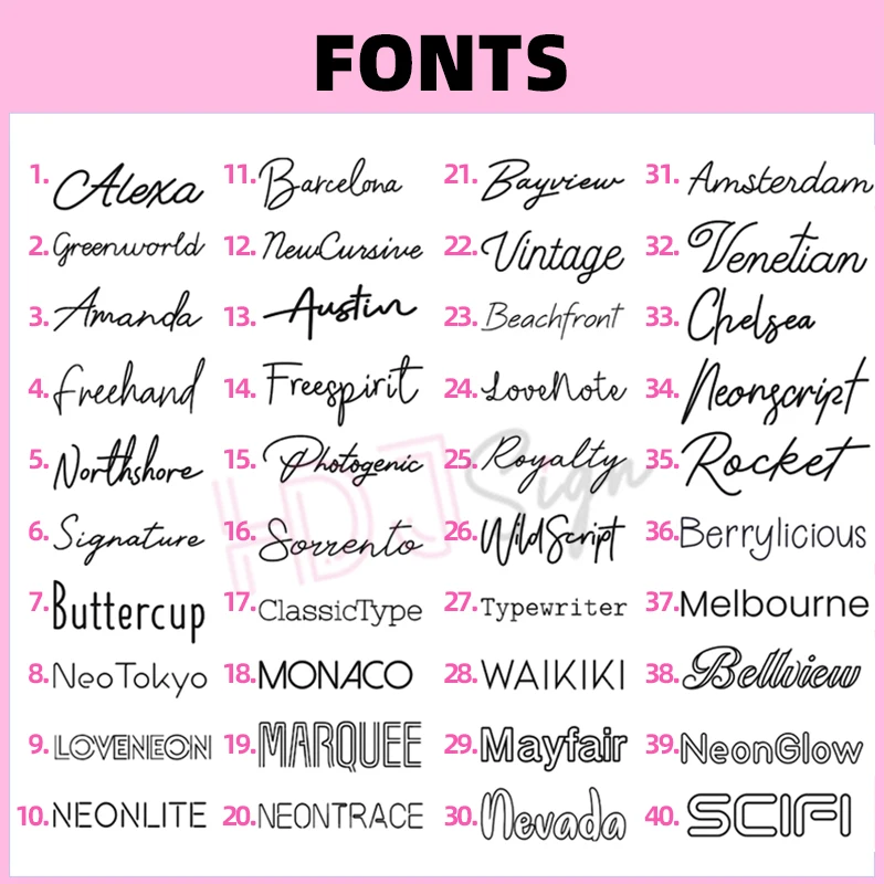 Custom Neon Signs Lights Wedding Party Birthday LED Sign Personalized Neon Lights Don't Place Order Before Comfirming Quotation