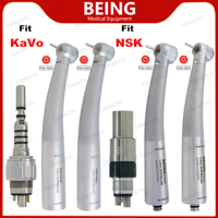 BEING Dental High Speed Turbine Fiber Optic Handpiece For KAVO Multiflex LUX NSK Phatelus Machlite Coupler 4 Hole 6 Pin Coupling