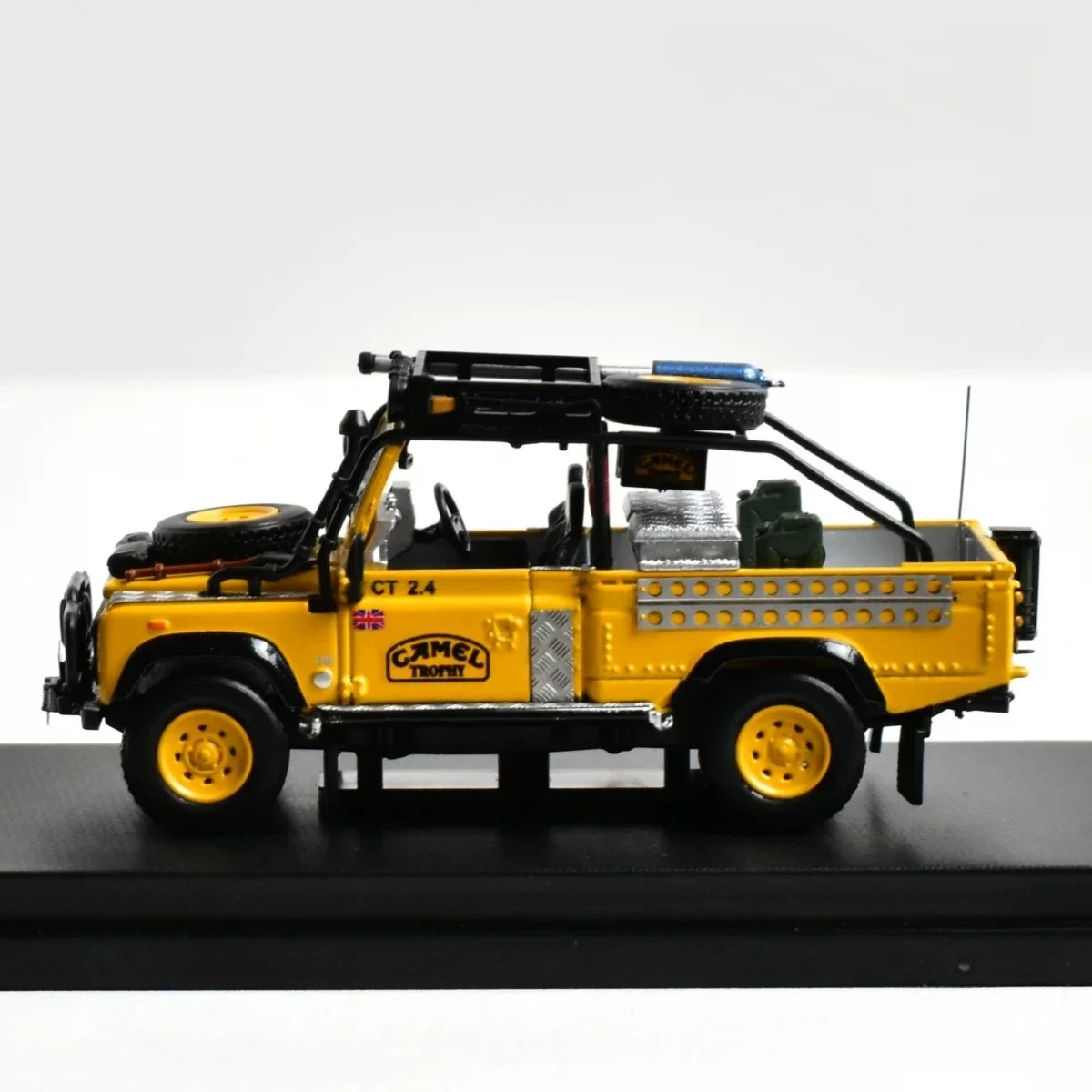 StreetWeaponn SW 1:64 كوب الجمل المدافع/نموذج سيارة مصنوع من خليط معدني مطلي بالطين