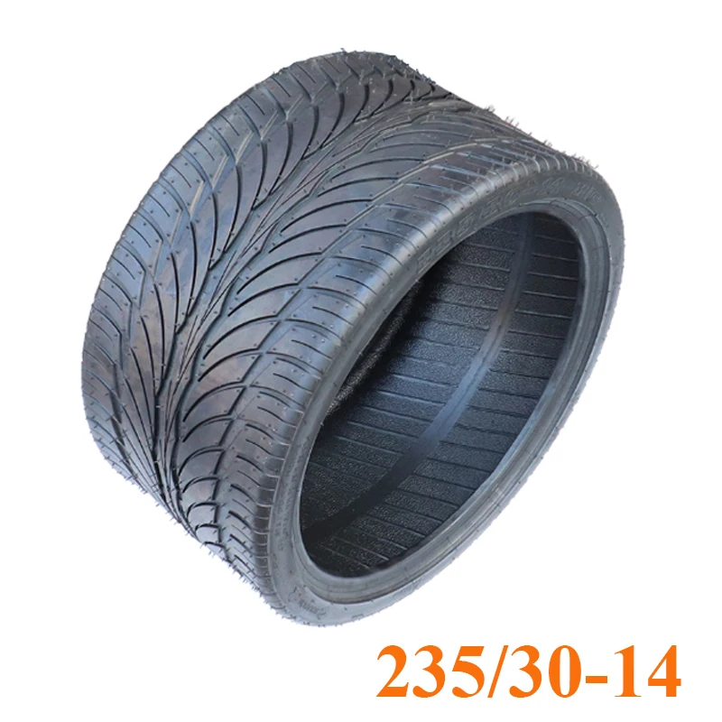 235/30-14 R14 Tubeless Tire Flat Running Rubber For 150cc 200cc 250cc ATV QUAD Buggy Go Karts Golf Cart Parts