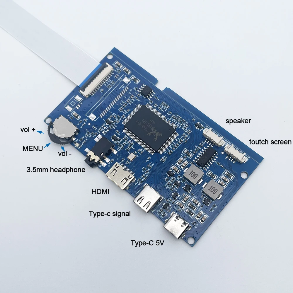 Płyta sterownicza LCD eDP 40 pin 2K /30p 1920X1080 dla B101EAN01.8 N116BGE LP160WQ1 LP097QX01 type-c/mini hdmi wejście sygnału