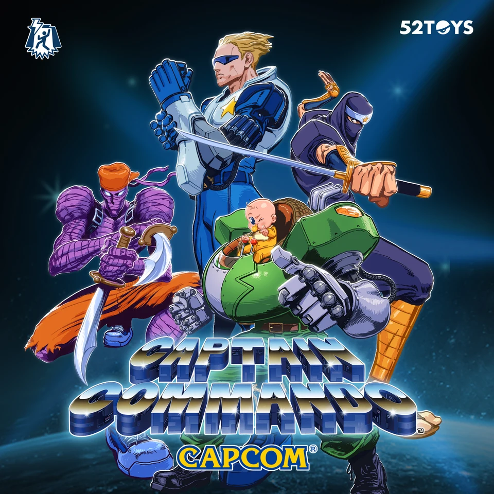 Capcomキャプテンリモコンアクションフィギュア、収集可能な