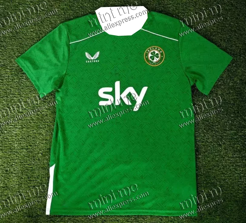 

2025 Summer New Hot-selling Fashion Trend Irish Jersey Outdoor Comfortable Fast-drying Breathable Men's Short-sleeved Top