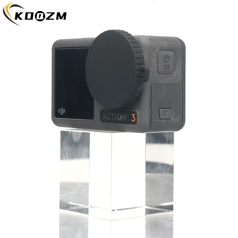 Poeira e queda resistente Camera Lens Cover, tampa protetora para DJI Action 4 e 3 Sports Camera Acessórios