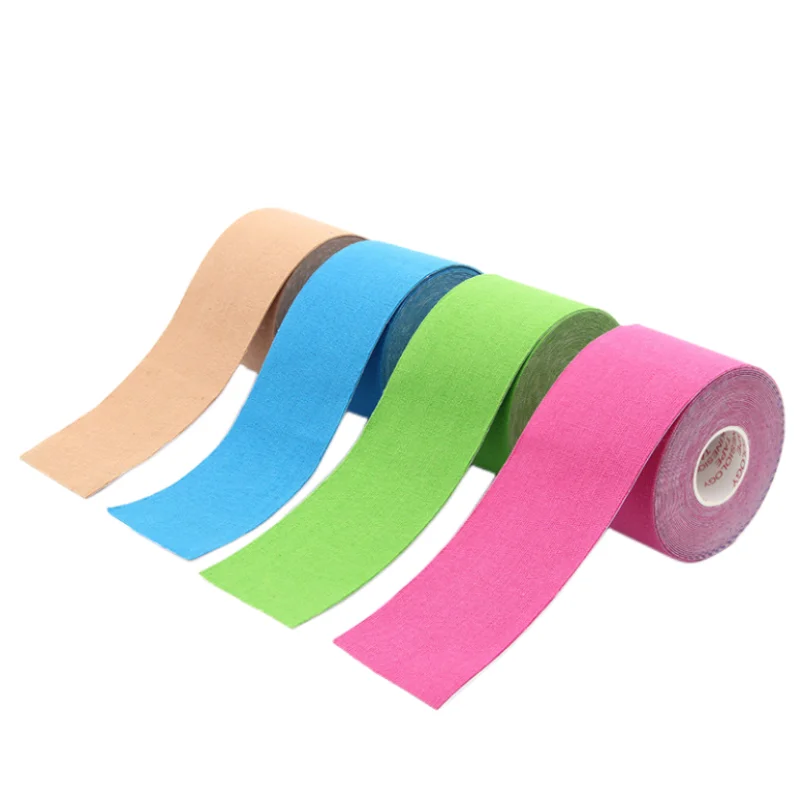 5 Size Kinesiology Tape Medical Athletic Elastoplast Sport Recovery Strapping Gym Waterproof Tennis Muscle Pain Relief Bandage