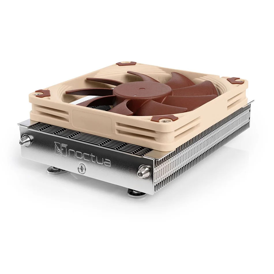 Imagem -02 - Noctua Nh-l9a-am5 Chromax. Preto 37 mm Fino Cpu Cooler Downward Radiador de Pressão 92 mm Pwm Ventilador Ultra-fino para Amd Am5