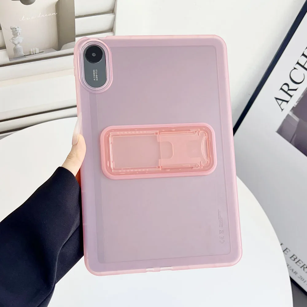 

Transparent Stand Case for Xiaomi Redmi Pad 2 2025/ Pad SE 2025 11inch TPU Back Cover Shockproof Protective Shell Tablet Case
