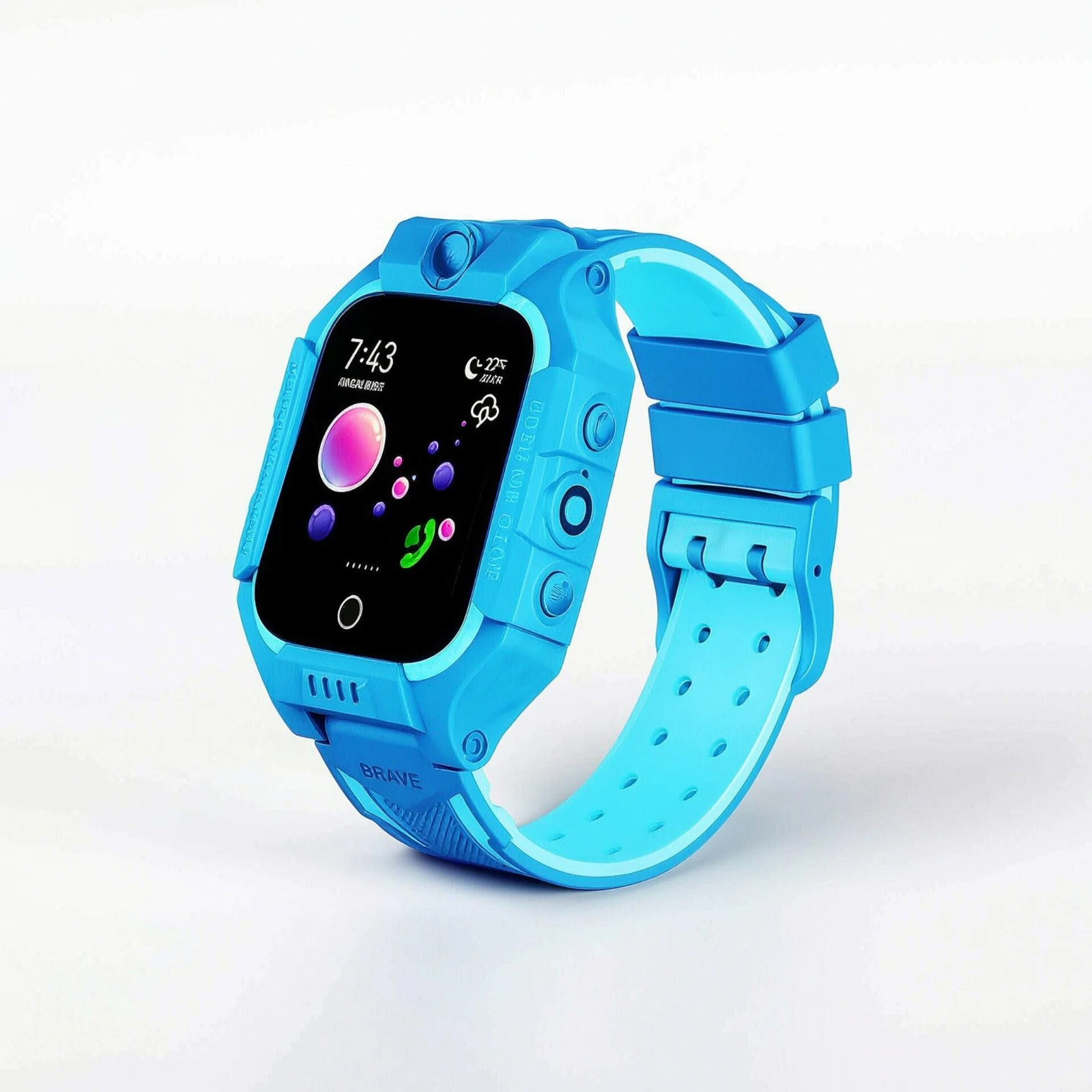Kids Watch Safety Phone Watch Smartwatch with Camera Rechargeable Lightweight for Children, Outdoor Play, School