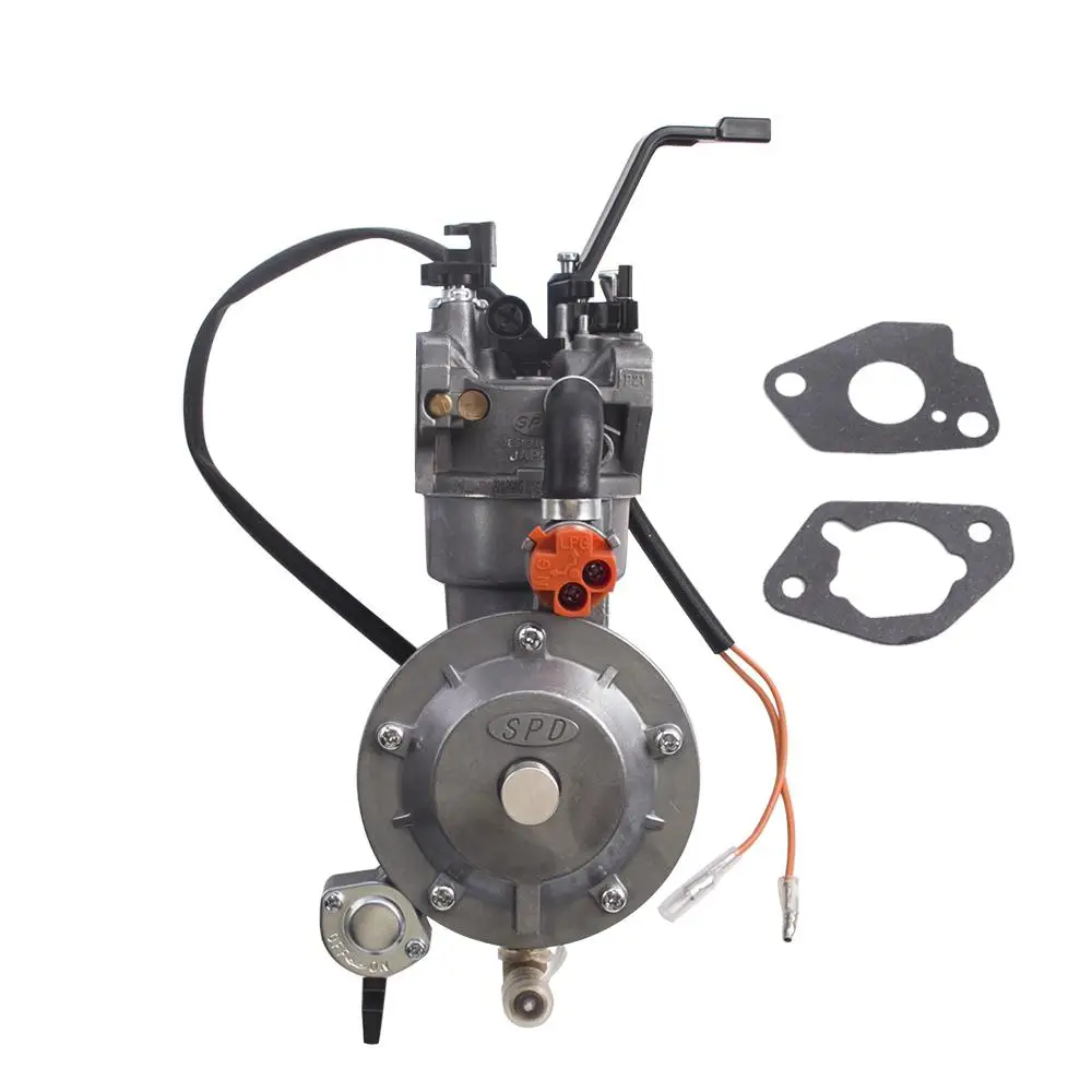 9HP 177F GX270 LPG Generator Dual Fuel Carburetor LPG Conversion Kit For Gasoline Genset Accessories Manual Choke 3KW P21-LPG