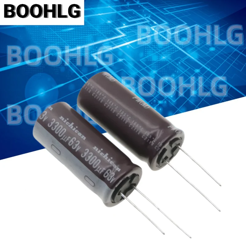 5PCS Original 3300UF 63V Capacitor 63V 3300UF 18X40 PW High Frequency Low Resistance