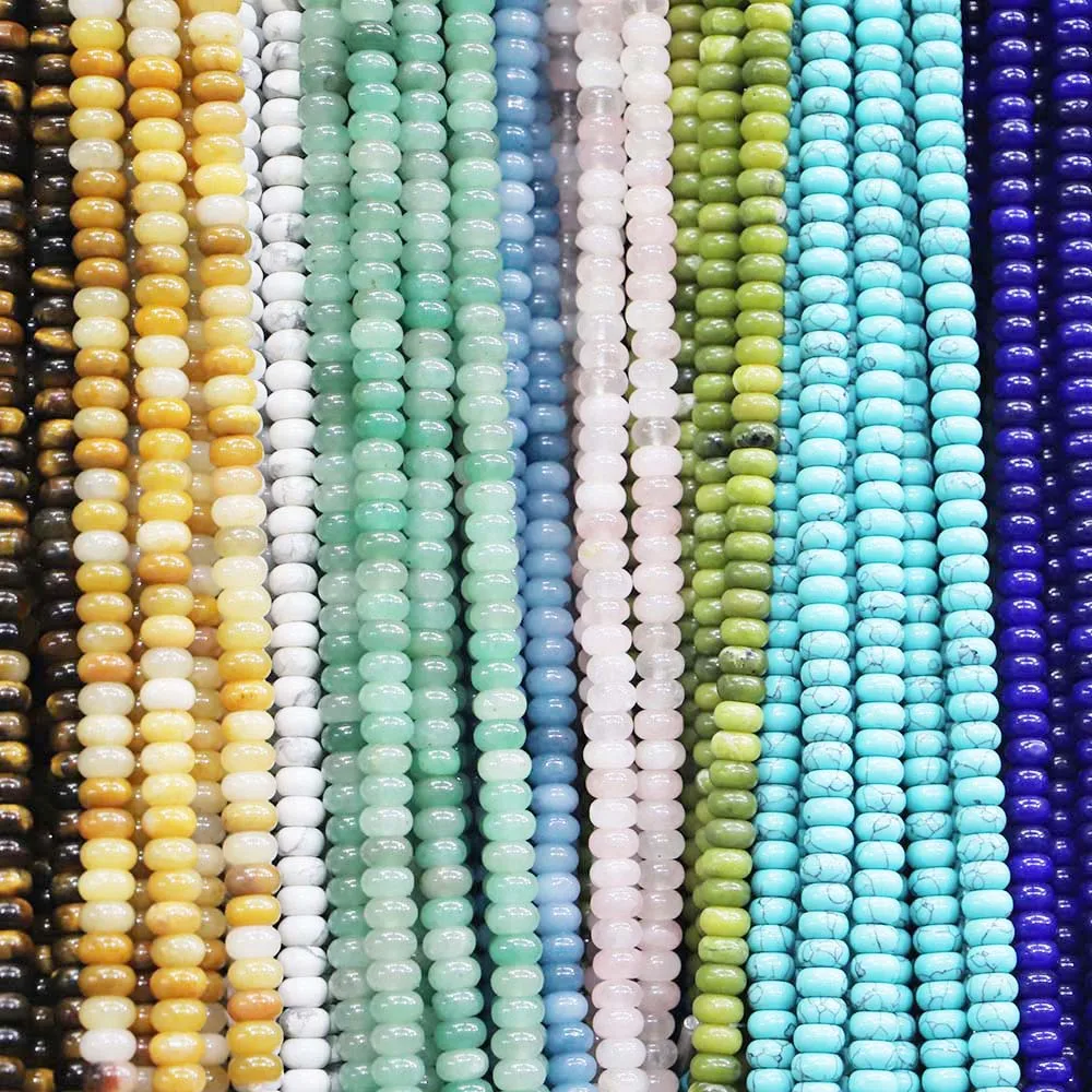 

Free Shipping 10*6mm Natural Abacus Bead Partition Piece Creative Necklace Bracelet Making Fashion Jewelry Accessories Wholesale