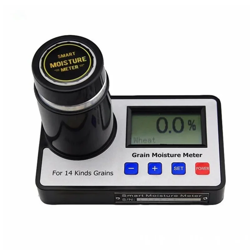 

Grain meter for 14 kinds grains tester Digital Display coffee cocoa beans wheat corn moisture analyzer