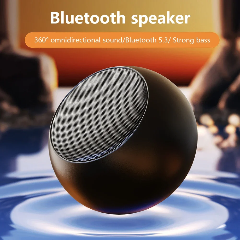 M3 Flash Wireless Bluetooth Speaker Portable Small Steel Gun Metal Heavy Subwoofer Outdoor Mini Bluetooth Small Speaker