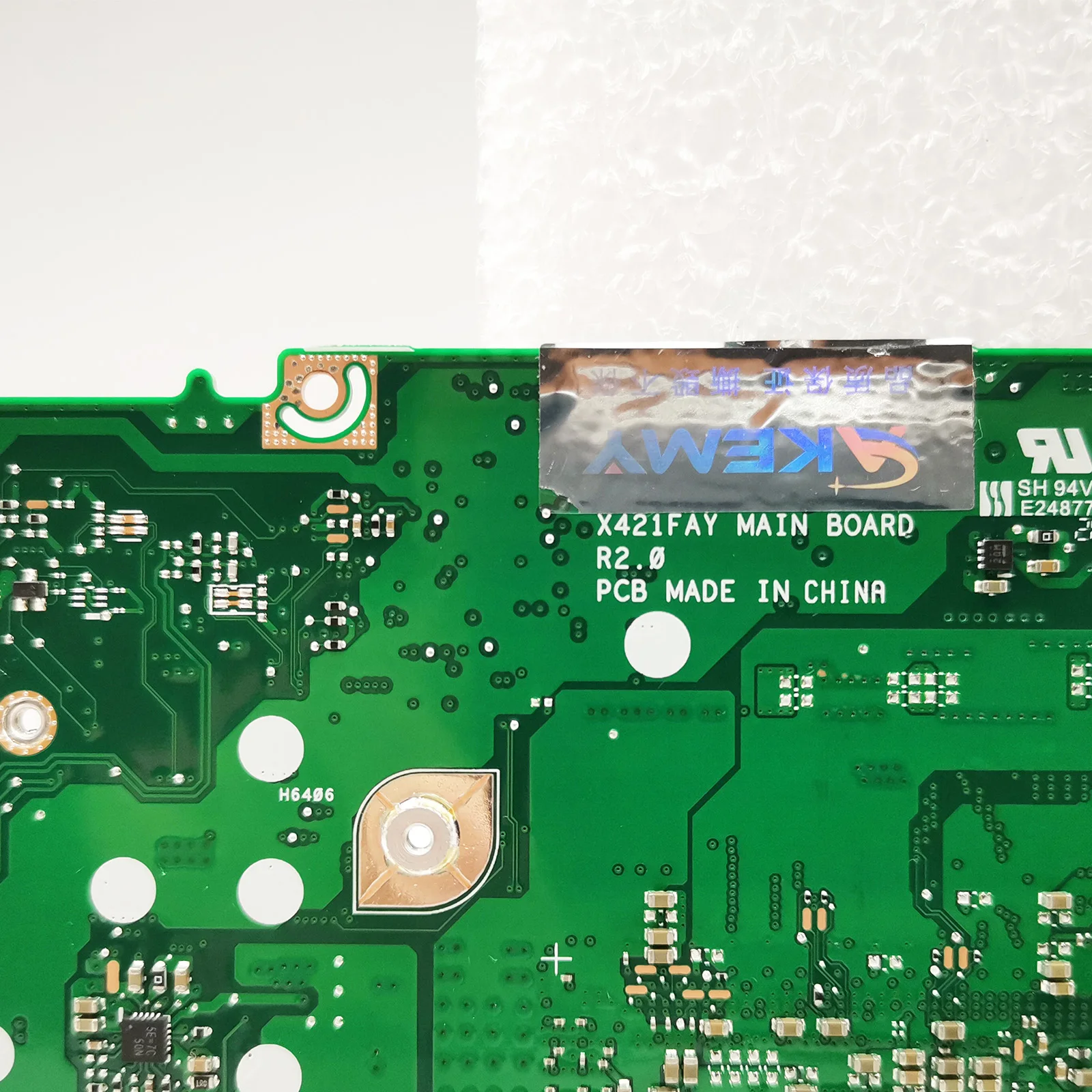 Placa-mãe para laptop asus v4050f s433f x521fl s533f x421fa x521fa s533fl x421fl v4050f cpu i3 i5 i7 4gb 8gb 16gb ram