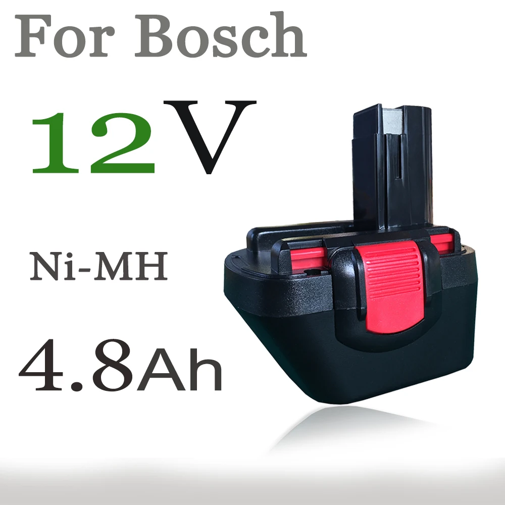 

For Bosch 12V 4800mAh Li-ion Battery，Compatible PSR 1200 GSR 12V AHS GSB GSR 12 VE-2 BAT043 BAT045 BAT046 BAT049 BAT120 BAT139