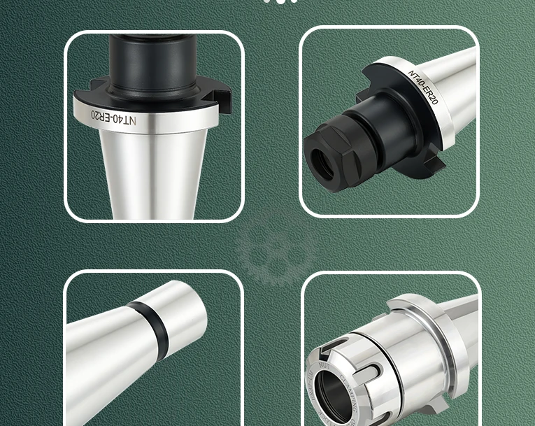 Imagem -06 - Suporte de Ferramenta para Fresadora Cnc Eixo Iso30 Iso40 Iso50 Nt30 Nt40 Nt50 Nt50 Er11 Er16 Er20 Er25 Er32 Er40