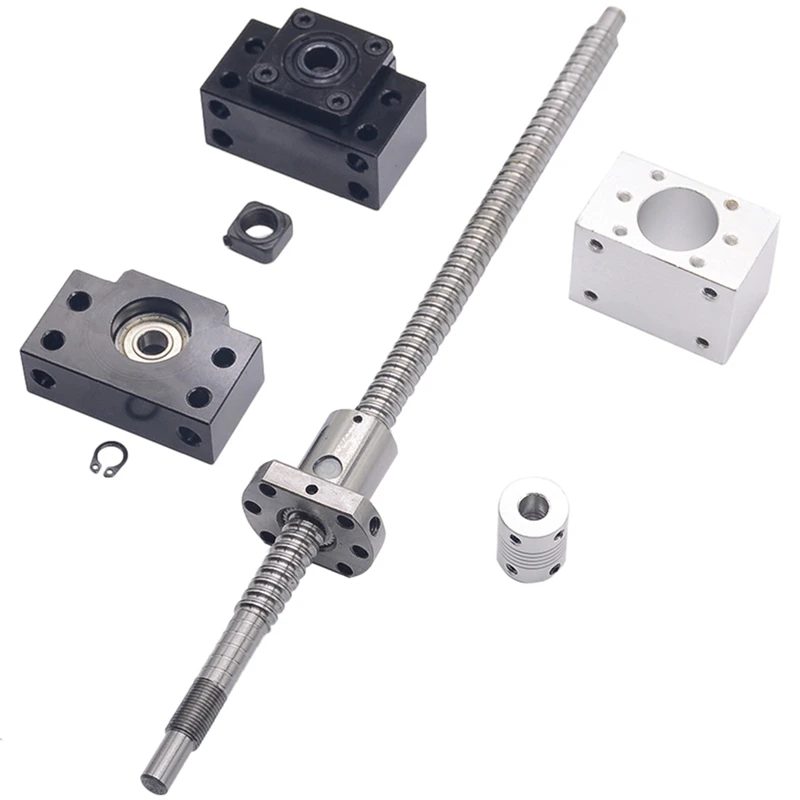 

Sfu1204 Set:Sfu1204 Rolled Ball Screw C7 With End Machined(500Mm) + 1204 Ball Nut + Nut Housing+Bk/Bf10 End Support + Coupler Rm