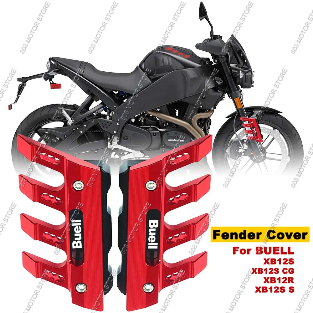 

For Buell XB12S XB12S CG XB12R XB12S S Motorcycle Front Fender Cover Protector Front Shock Absorber Decorative Cover