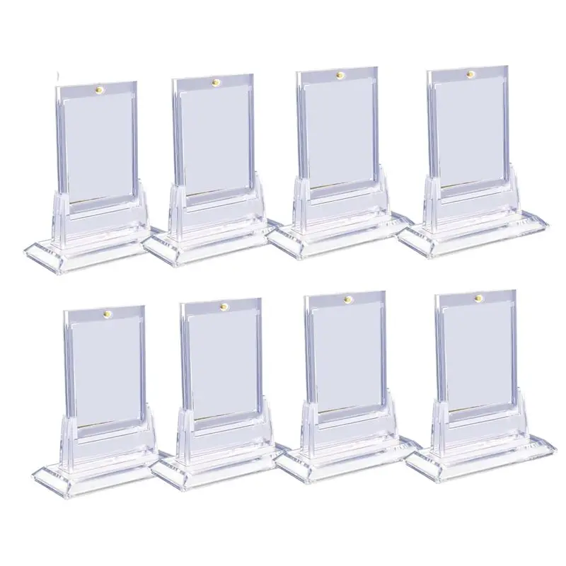 8pcs-magnetic-card-holders-for-trading-cards-card-protector-holders-with-acrylic-stands-base-for-mtgsports-cards