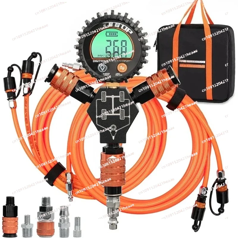 Suitable for  up Down Kit Digital Pressure Gauge  4 Tire Inflation Deflation System Rapid