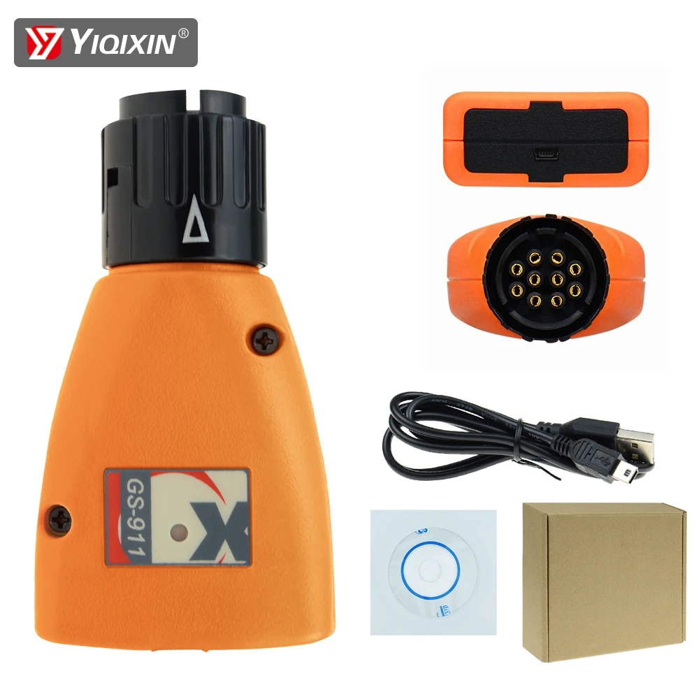 GS-911 OBD2 Diagnostic Tool For BMW Motocycles V1006.3 Emergency OBD Scanner Code Reader GS911 Professional Auto Engine Analyzer