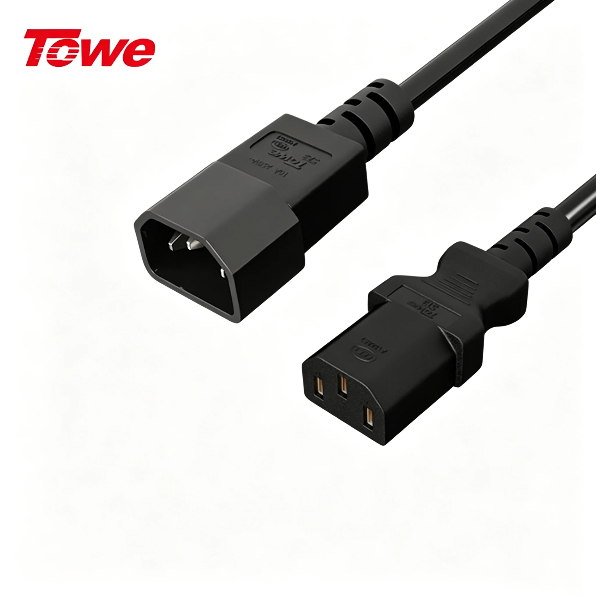 IEC C13 to C14 Power Extension Cable Server PDU UPS Computer Network Switch Power Cord 0.5M-5M