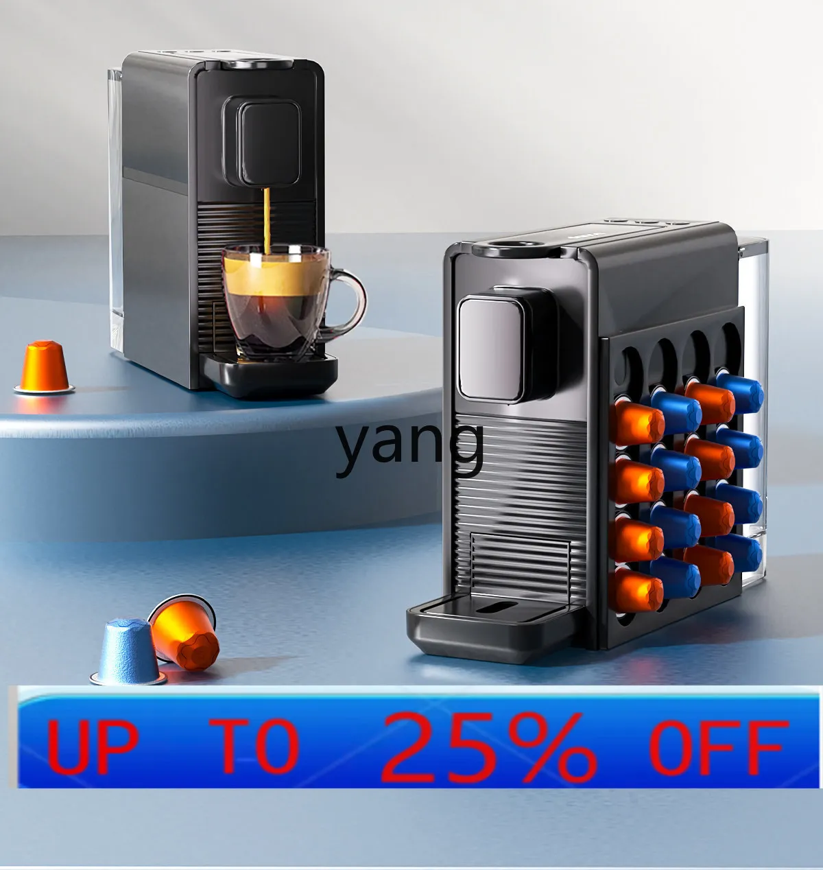 

lcx capsule coffee machine for home office small automatic portable commercial use