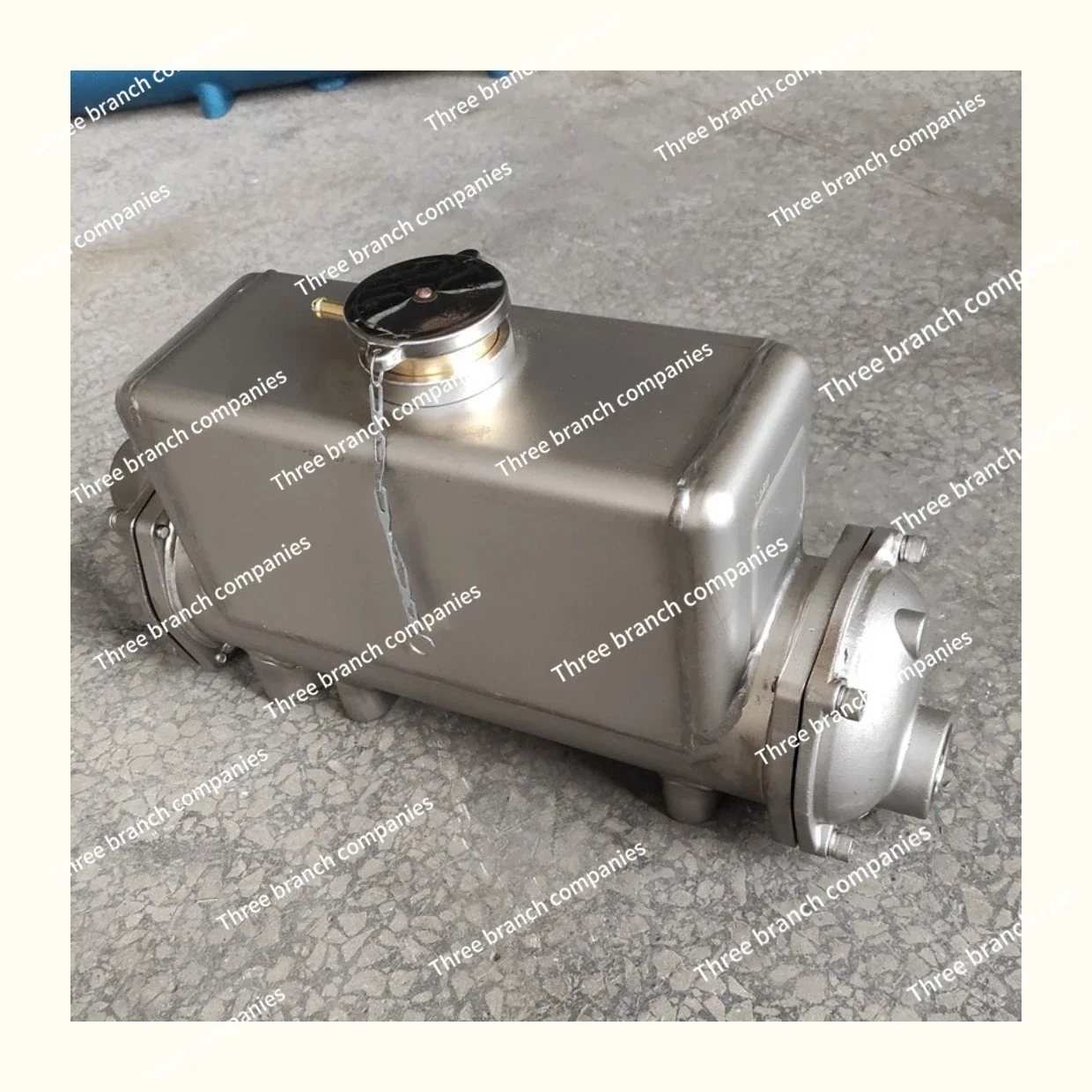 304 Stainless Steel Marine CH Series Water Thermostat Marine Seawater and Fresh Water Heat Exchanger Diesel Engine Cooler