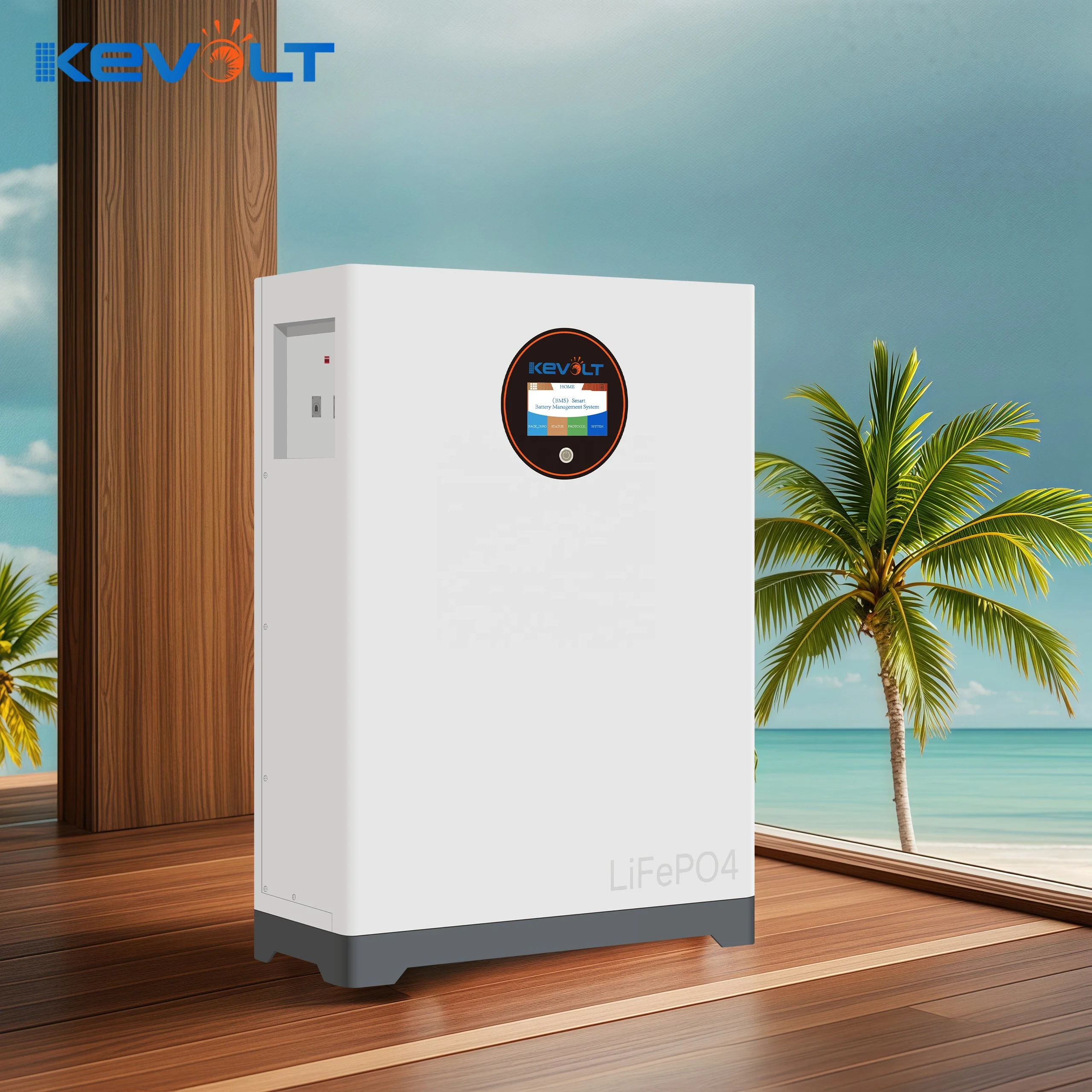 

KEVOLT New Arrival 100Ah 200Ah 51.2V Low Voltage 10kWh Lifepo4 Battery Solar System Use For Home