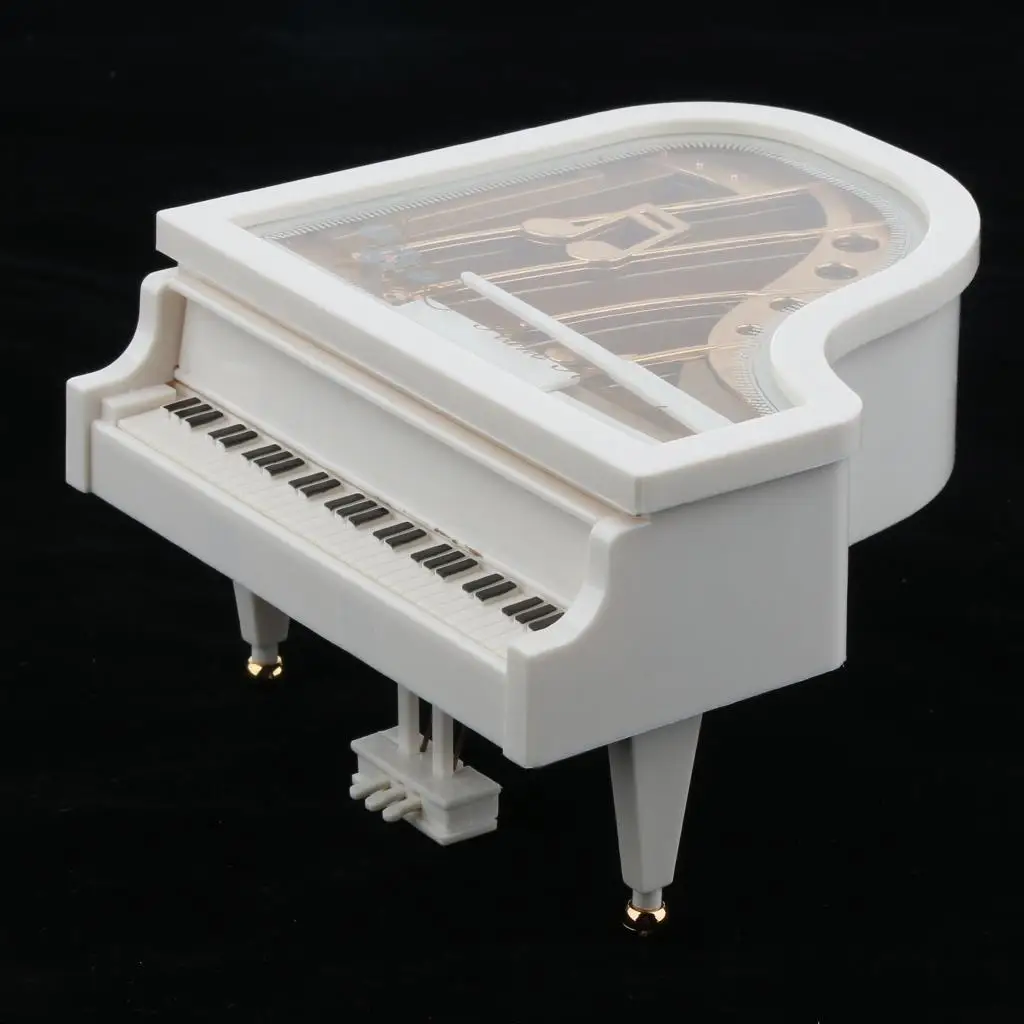 

Classic Piano Shape Music Box Mechanism Musical Boxes, Resembles a , very