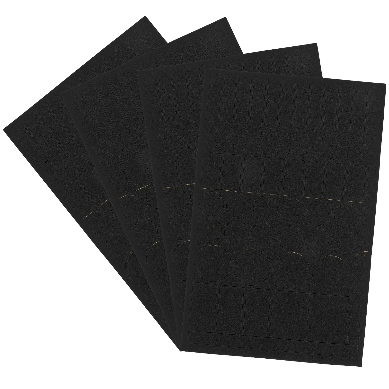 4 أوراق ملصقات يعتم الضوء غطاء LED مقاوم للماء لاصق تظليل التلفزيون #2